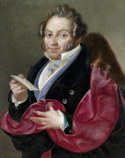 Retrato de um cavalheiro de Giuseppe Bernardino Bison